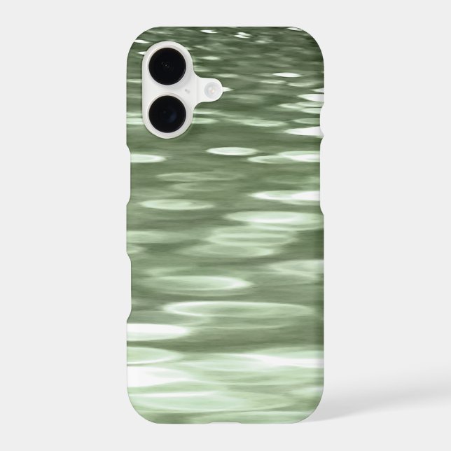 Abstract #3: Olive green blur (Back)