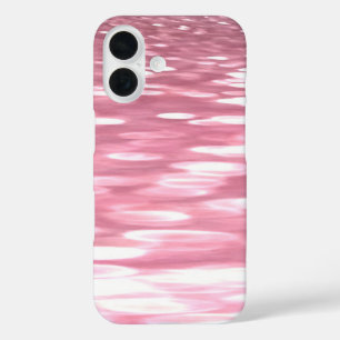 Abstract #3: Pink shimmer iPhone 16 Case