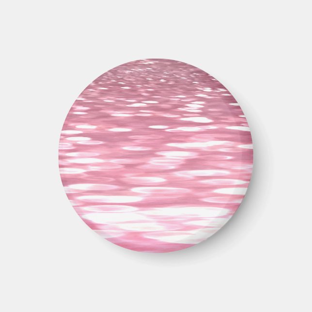 Abstract #3: Pink shimmer Magnet (Front)