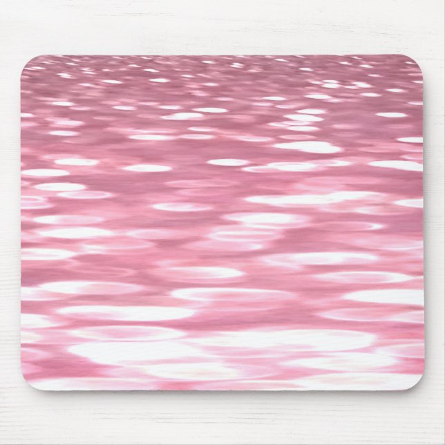 Abstract #3: Pink shimmer Mouse Pad (Front)