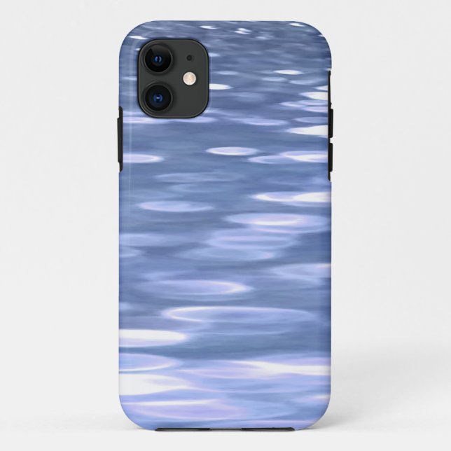 Abstract #3: Powder blue shimmer Case-Mate iPhone Case (Back)