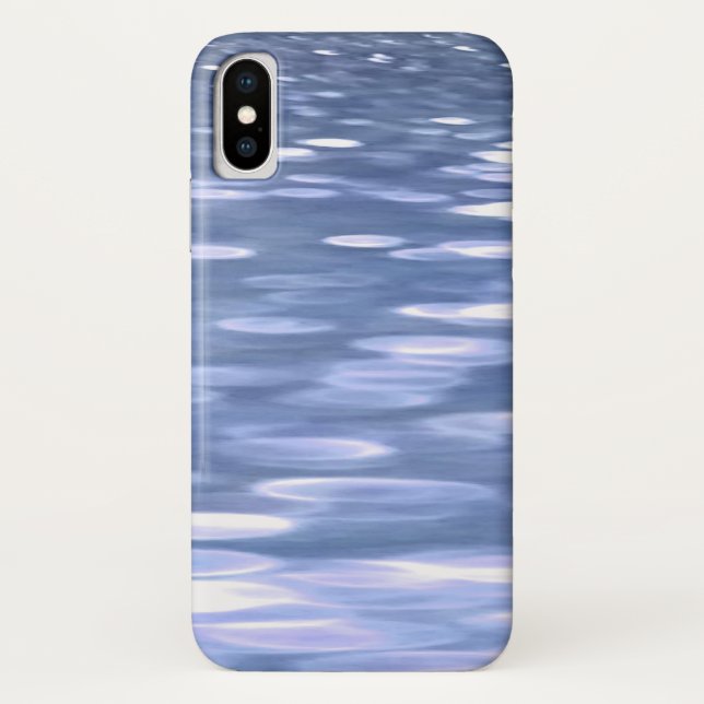 Abstract #3: Powder blue shimmer Case-Mate iPhone Case (Back)