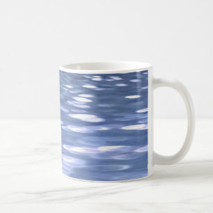 Abstract #3: Powder blue shimmer Coffee Mug