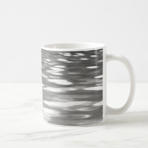 Abstract #3: Silver grey shimmer Coffee Mug