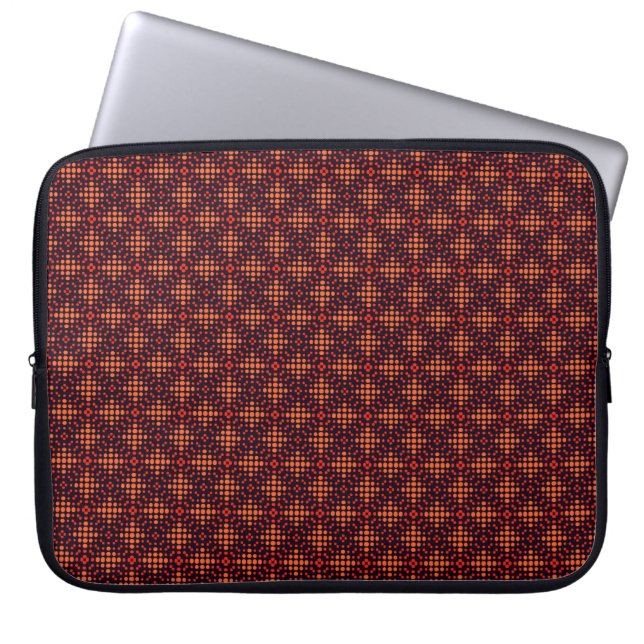 Abstract 3D Illustration of Modern Pattern3d illus Laptop Sleeve (Front)
