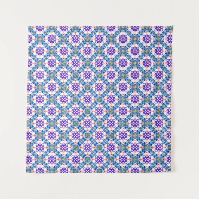 Abstract 3D Illustration of Modern Pattern3d illus Tapestry (Front)