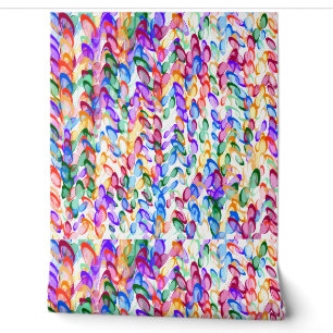 Abstract 3d Leafs Murals Wallpaper