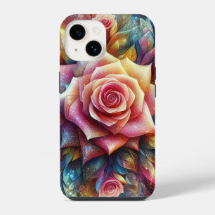 Abstract 3d Rose iPhone 14 Case