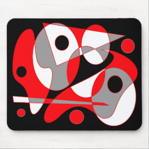 Abstract #485 mouse pad
