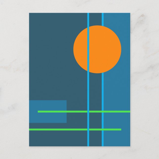 Abstract 4 postcard (Front)