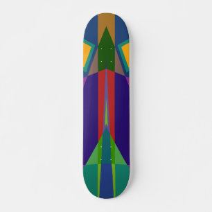 Abstract #577 skateboard