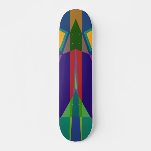 Abstract #577 skateboard (Front)