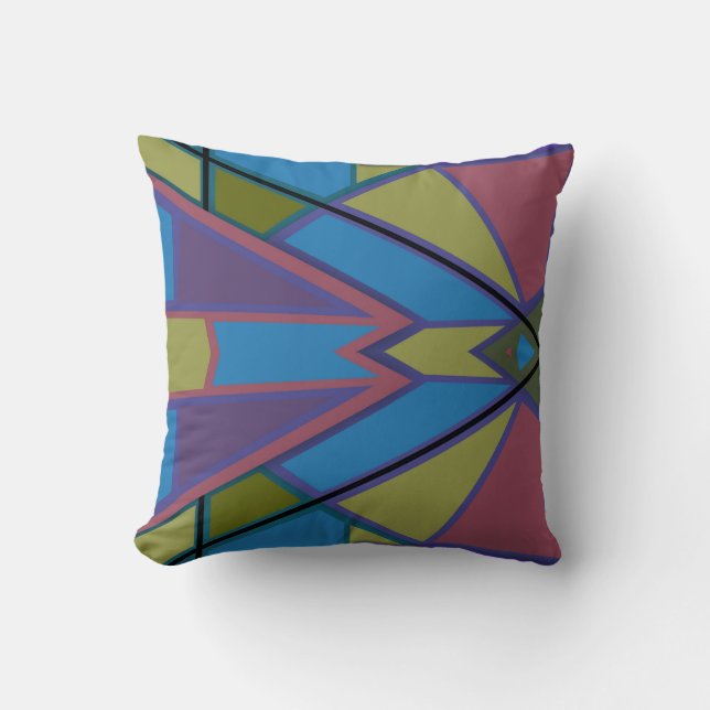 Abstract #586 cushion (Front)