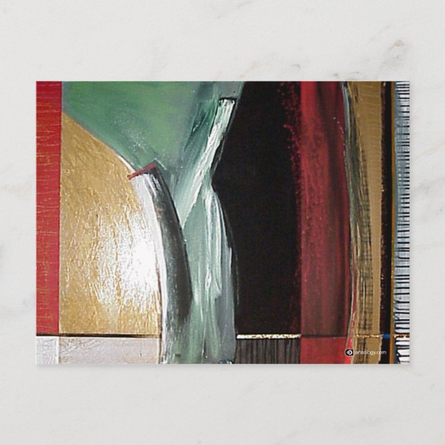 abstract 5 postcard (Front)
