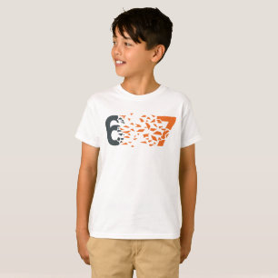 Abstract 67 Typography T-Shirt