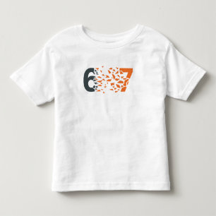 Abstract 67 Typography Toddler T-Shirt