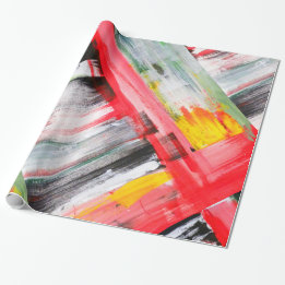 Abstract 7017 wrapping paper