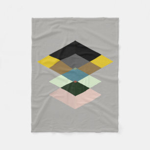 Abstract #709 fleece blanket
