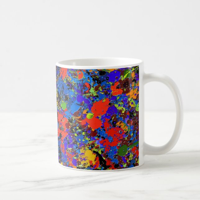 Abstract #738 coffee mug (Right)