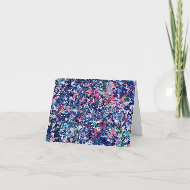 Abstract_7 Note Card <Blank Inside> (Front)
