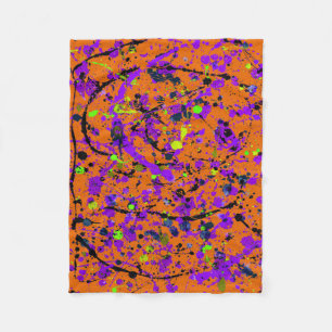 Abstract #901 fleece blanket