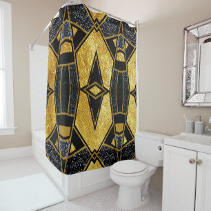 Abstract #935 shower curtain