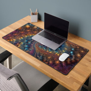 Abstract abstraction of fractals desk mat