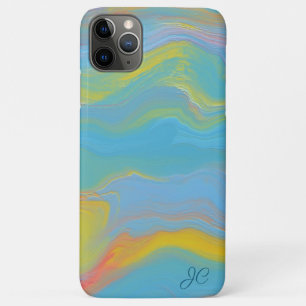 Abstract Acrylic Flow - Summer Breezes iPhone 11 Pro Max Case