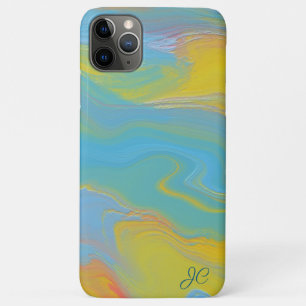 Abstract Acrylic Flow - Summer Breezes iPhone 11 Pro Max Case