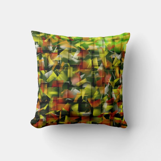 Abstract Acrylic Painting 4 Cushion (Front)