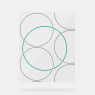 Abstract Acrylic Sign