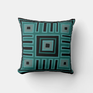 Abstract African geometric tribal pattern Cushion