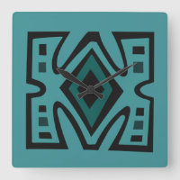 Abstract African geometric tribal pattern