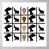 Abstract african tribal art