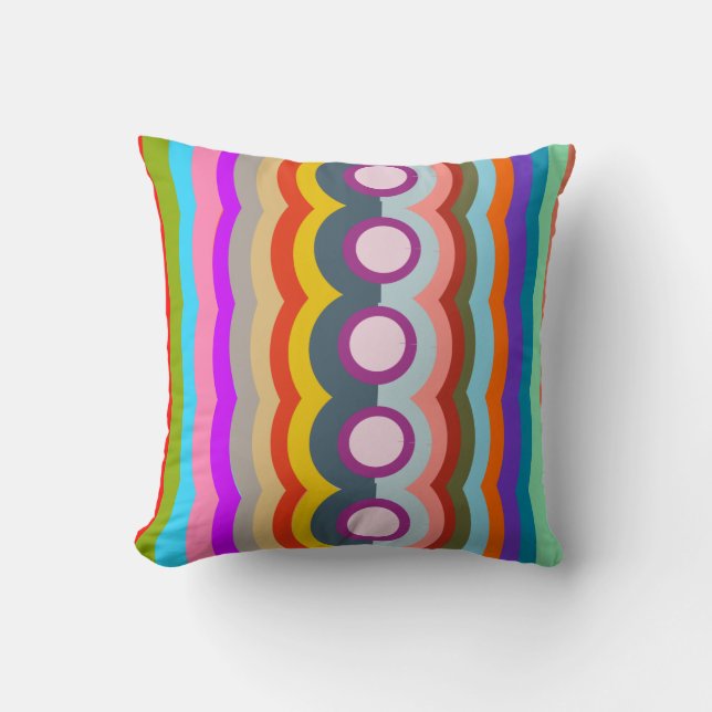 Abstract Again Cushion (Front)