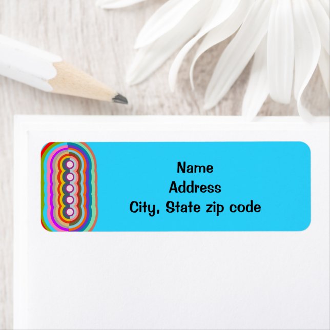 Abstract Again Return Address Label (Insitu)