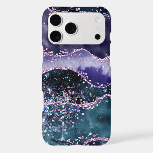 *~* Abstract Agate Glitter Ocean Waves