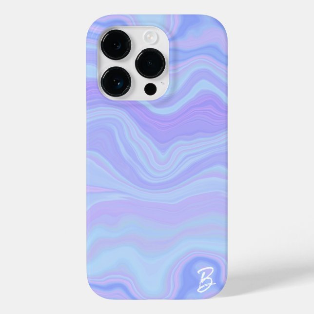 Abstract Agate Personalised Phone Case (Back)