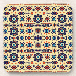 Abstract All-Seeing Eye Magical Pattern  Coaster