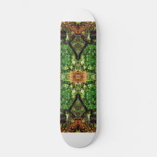 ABSTRACT AMBIDEXTROUS TREE ART #66, SKATEBOARD