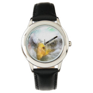 Abstract American Bald Eagle Watch