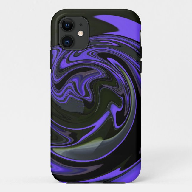Abstract Amethyst Psychedelia iPhone 5 case (Back)