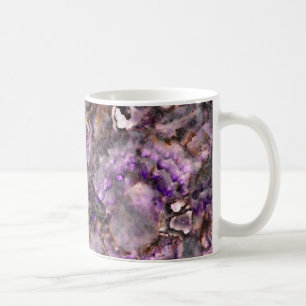 Abstract Amethyst purple Quartz  Coffee Mug