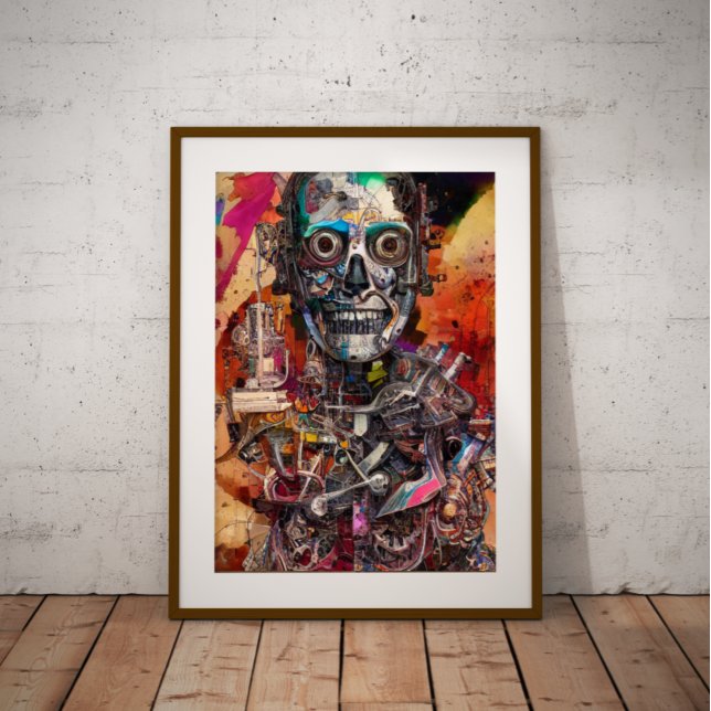 Abstract Anatomical Cyborg Poster (Creator Uploaded)