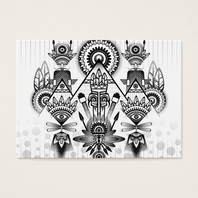 Abstract Ancient Native Indian Tribal (Front)