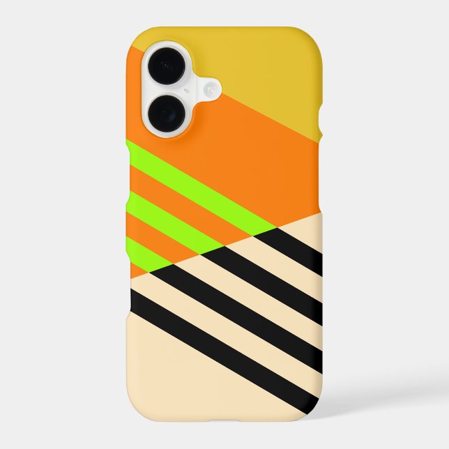 Abstract and Colorful iPhone 17 Case (Back)