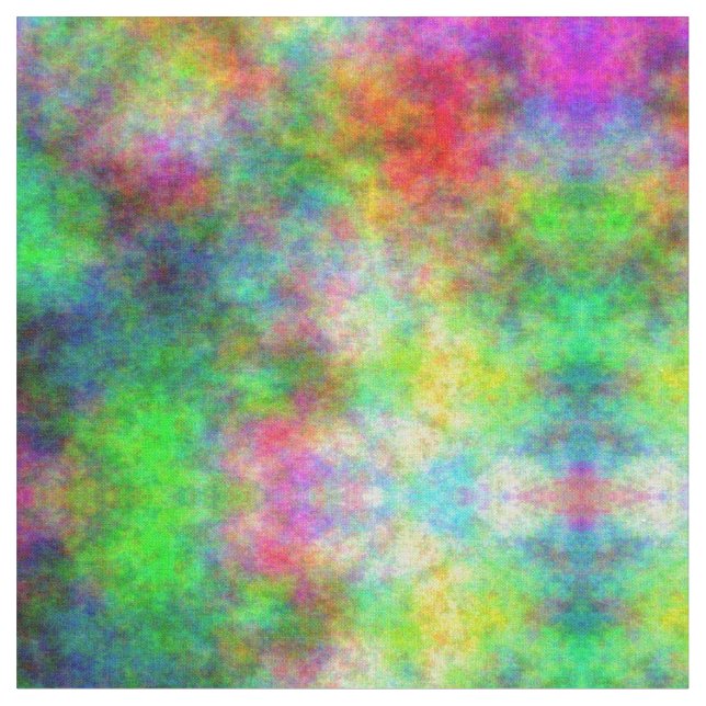 Abstract and Colourful Fabric (Close Up)