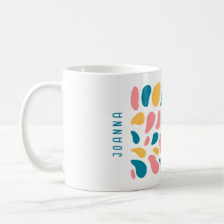 Abstract and Colourful Ornament Shapes Classic Mug