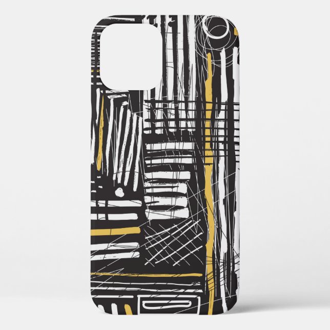 Abstract and creative seamless pattern design with Case-Mate iPhone case (Back)
