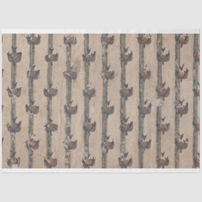 Abstract and Stripe Pattern Decoupage Paper (Front)